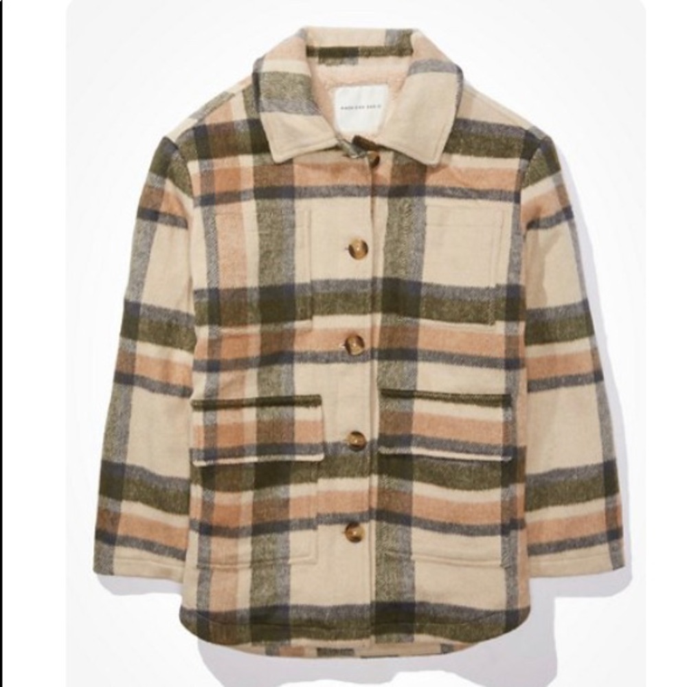 American eagle lined flannel